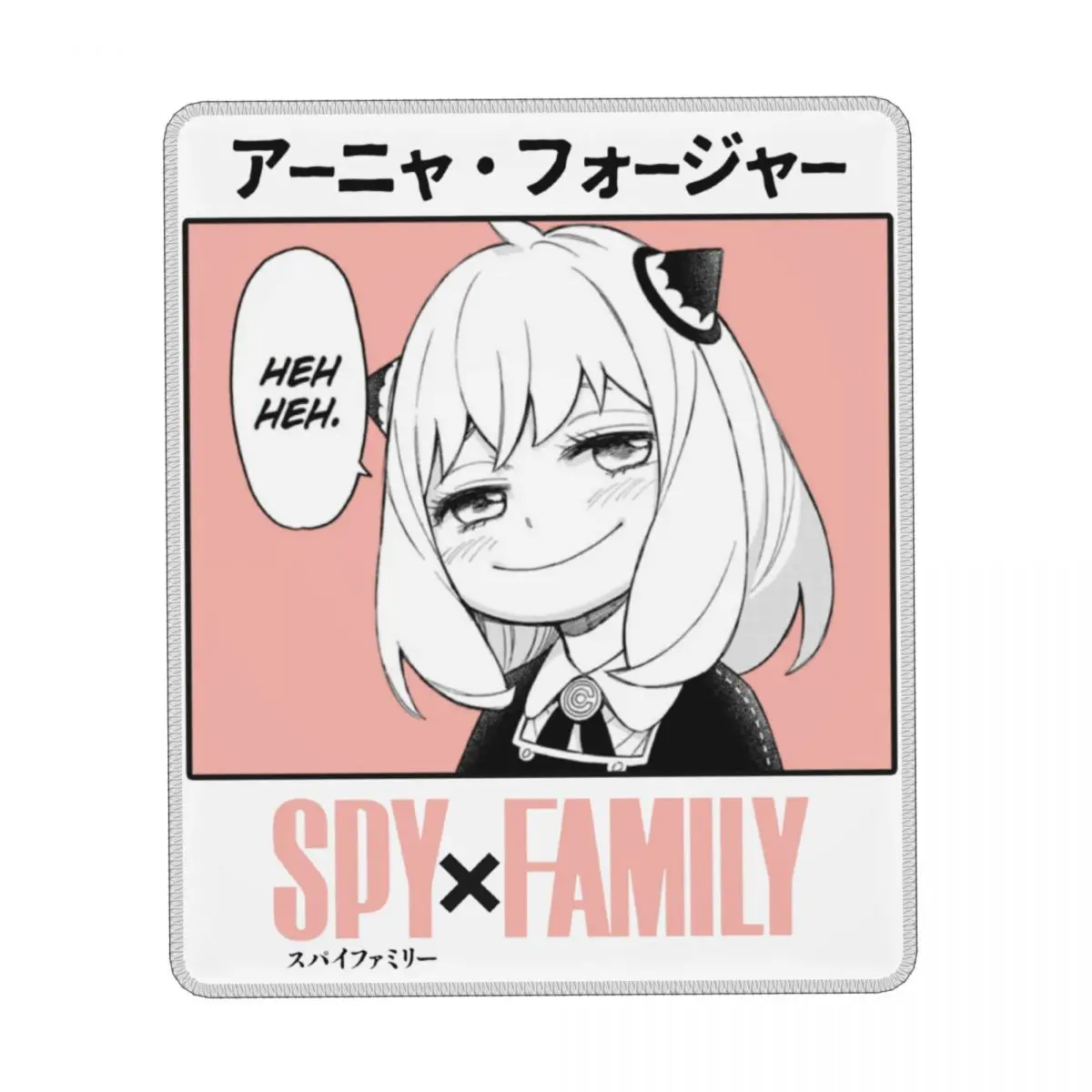 

Подставка для мыши Spy X Family Anya, вертикальный Настольный резиновый коврик для мыши, противоскользящие качественные коврики для мыши