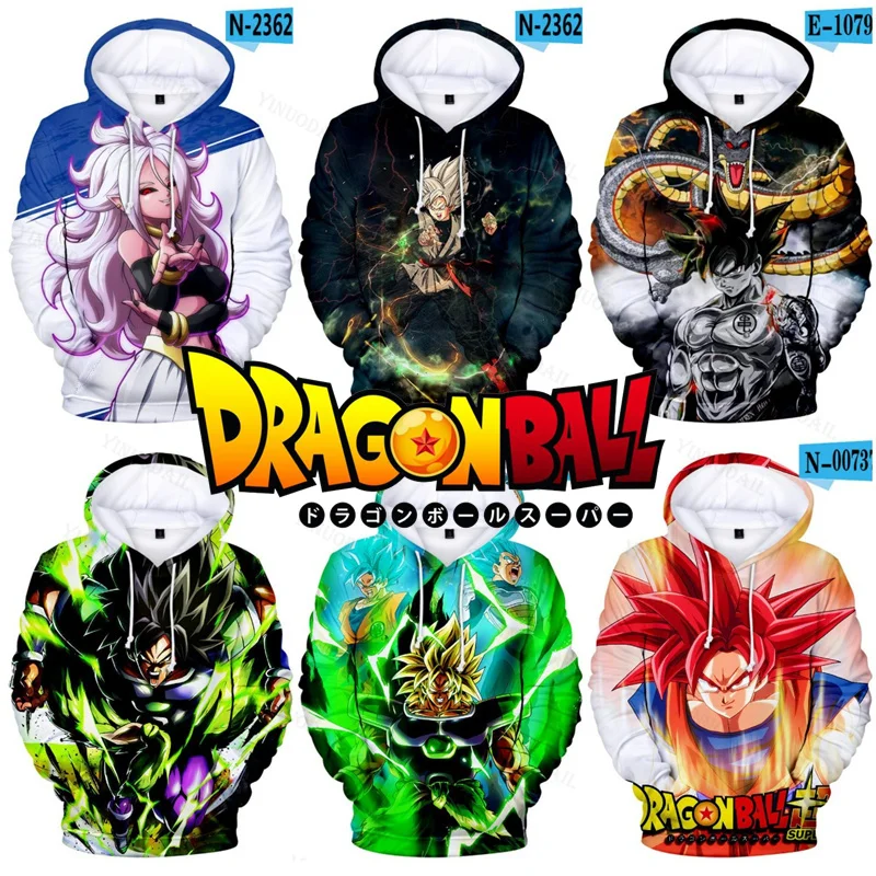 

Dragon Ball Z Son Goku Super Saiyan Outerwear Coat Hitto ZENO Sweatshirts Hoodies Vegeta Oversized Hooded Thin Costumes