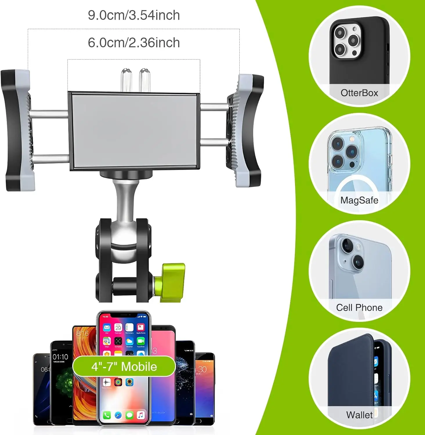 Автомобильный держатель для телефона Aulidtech Lanparte съемки кронштейн крепления на