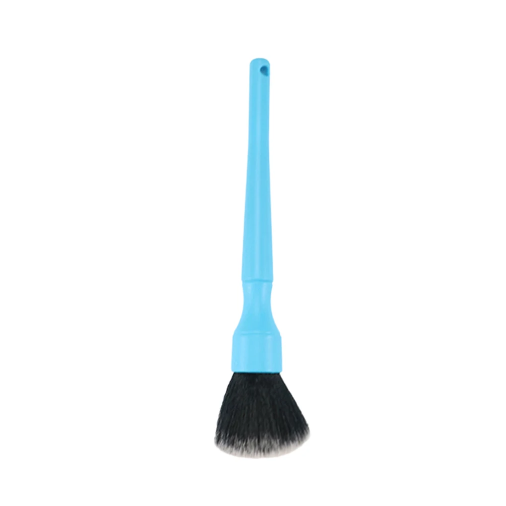 

1/2/3/5 Soft Detail Brush Car Interior Vent Cleaning Dusting Tool Detailing Duster Seat Gaps Buttons Cup Holder Long/blue