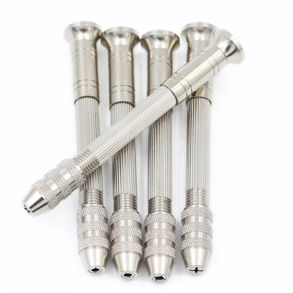 

Hand Twist Drill Jewelry Making Drilling Bit Handle Non-slip Portable Replacement Craftsman Repair Tool Screwdriver