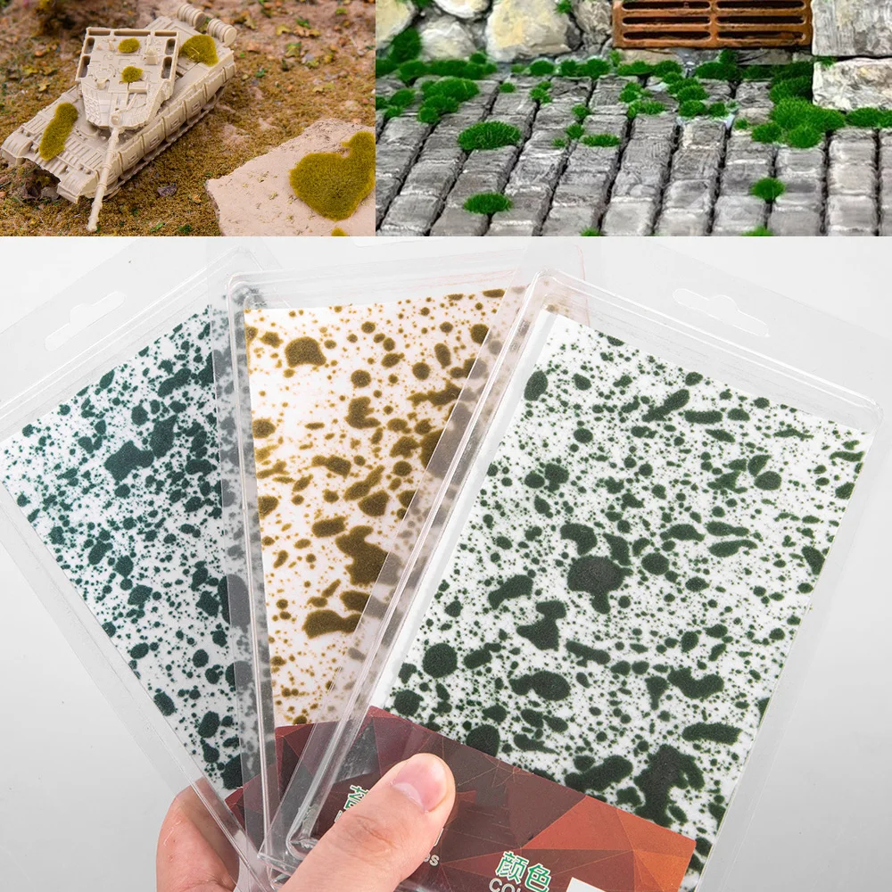 

Diy Military Scene Materials Simulation Artificial Moss Model Green Plant Grass Building Sand Table Micro Landscape Accessories