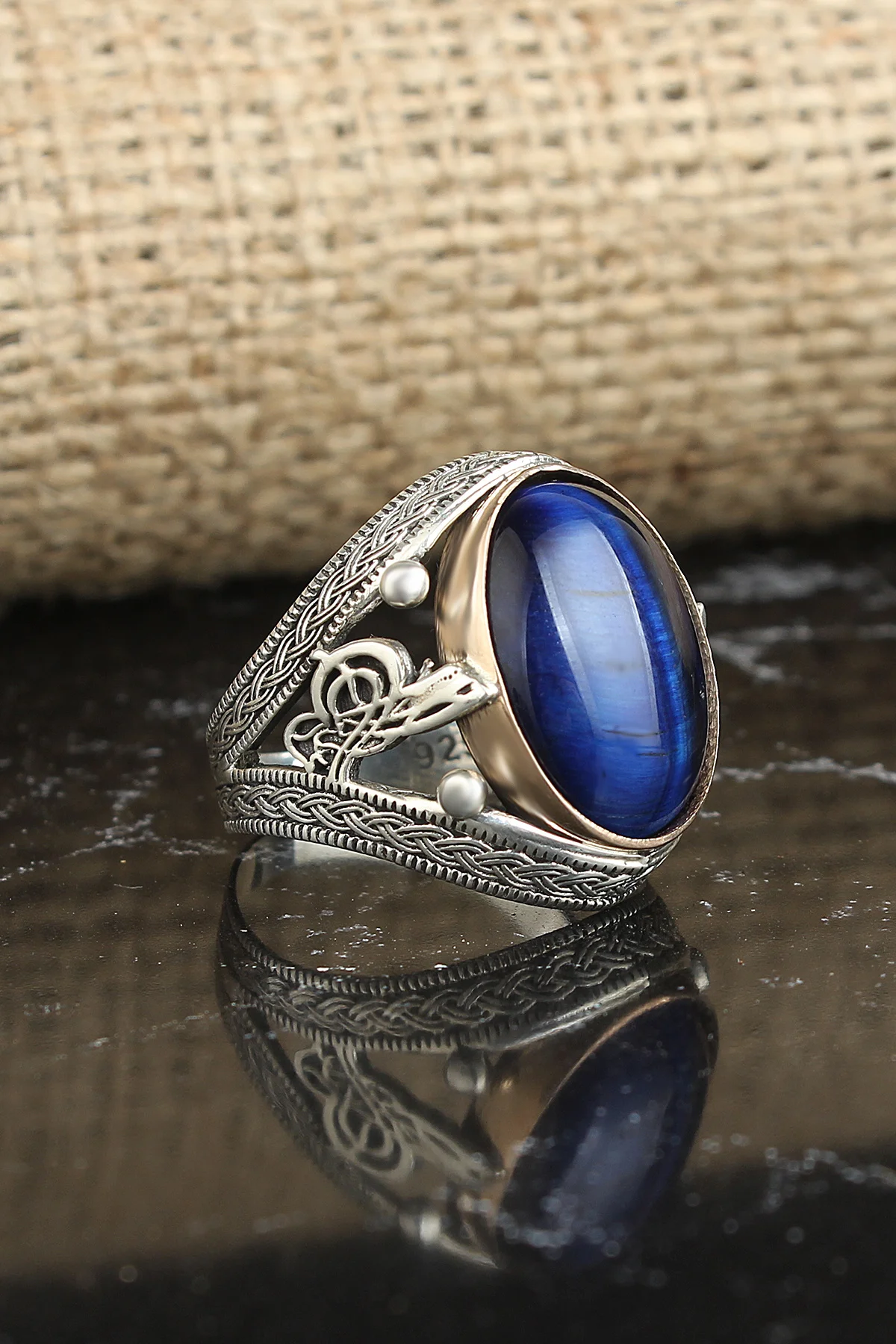 

Mavi, тигровый глаз, драгоценный камень, туралаги, мужское серебряное кольцо