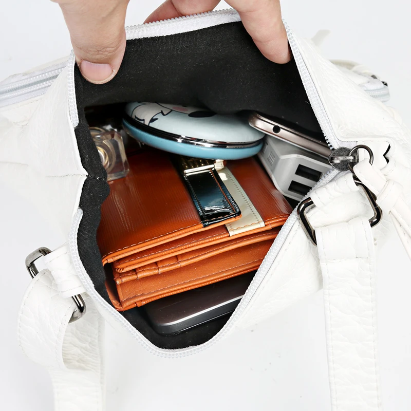 

Женская сумка, кошельки, кошелек с клапаном для монет, многослойная Повседневная сумка на плечо, сумка из искусственной кожи, Женская Роскошная сумка через плечо, сумки через плечо