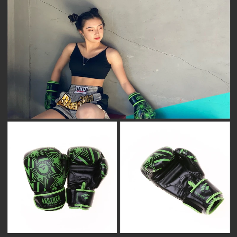 Training boxing gloves children adult general Sanda fighting gloves pu shock-absorbing men's and women's boxing equipment
