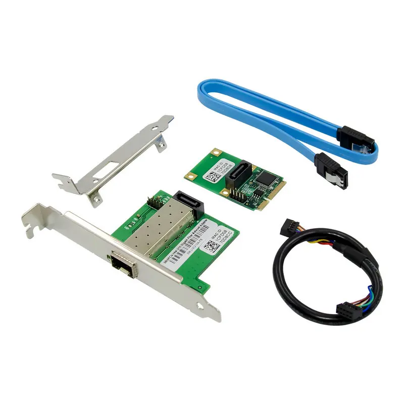 MINI PCIE Intel I210 SFP 1-port Network Adapter 1G 1000M LAN CARD