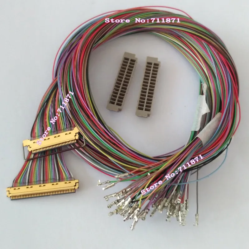 50 см шаг 0 5 30-контактный I-PEX 20453-030T до DF13-30DS-1.25C Экранный кабель 40-контактный IPEX
