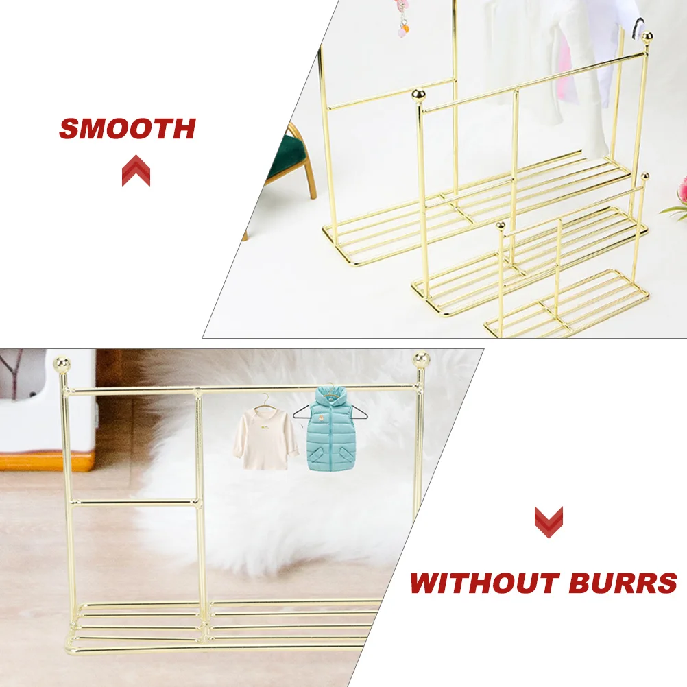 Маленькая вешалка для одежды подвесная металлическая платья детские вешалки