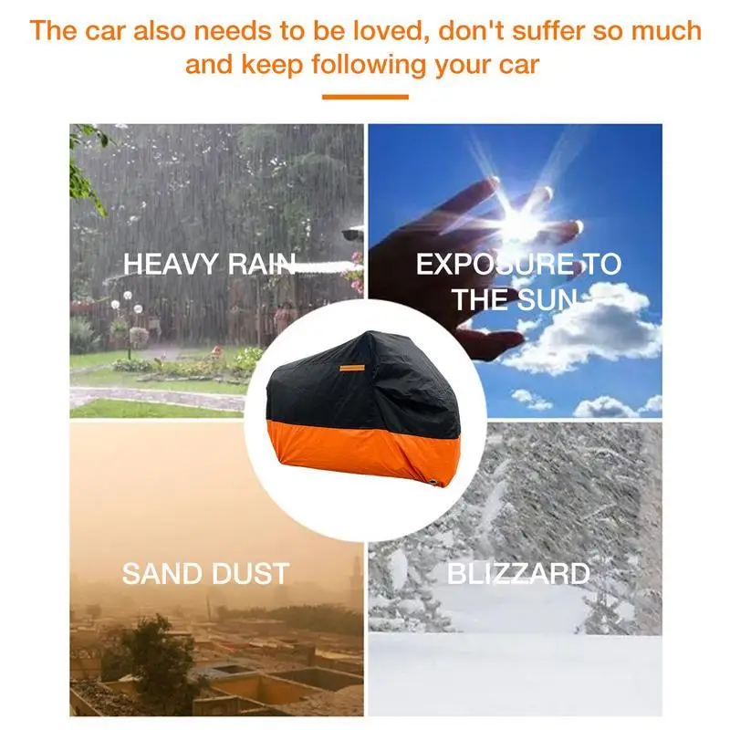 

Автомобильный водонепроницаемый защитный чехол из нержавеющей стали, защита от УФ-лучей, защита от дождя, мороза, снега для всех внешних аксессуаров