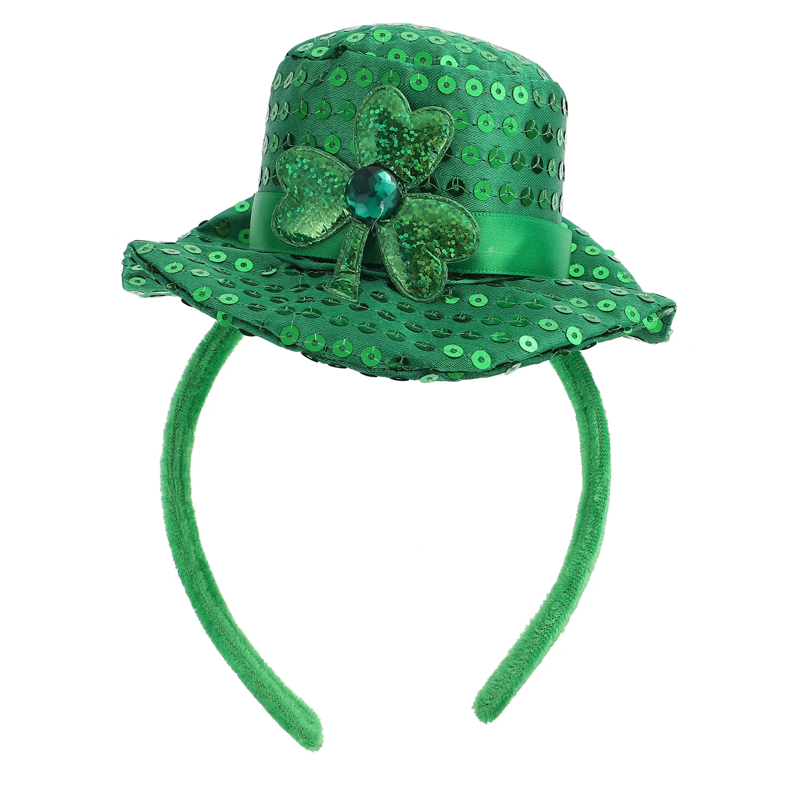 

Head Shamrock Piece Headband S Patrick Party Hair Hairband Accessories Decor Hat St Leprechaun Patricks Hats Day Accessory