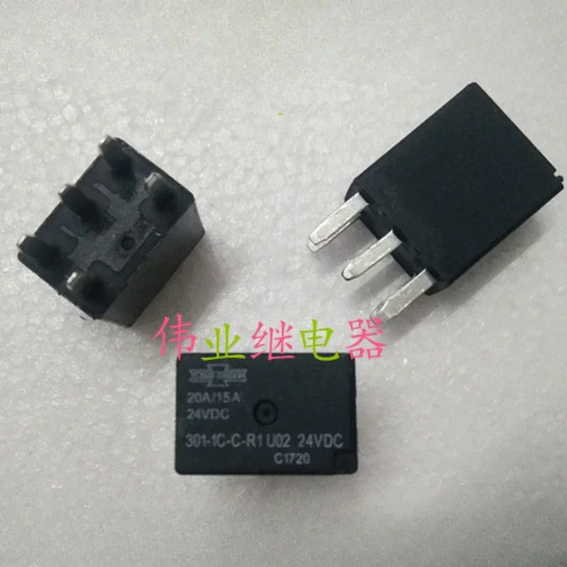 (Совершенно новое) 1 шт./лот 100% оригинальное подлинное реле: 301-1C-C-R1 U02 24VDC 20A/15A