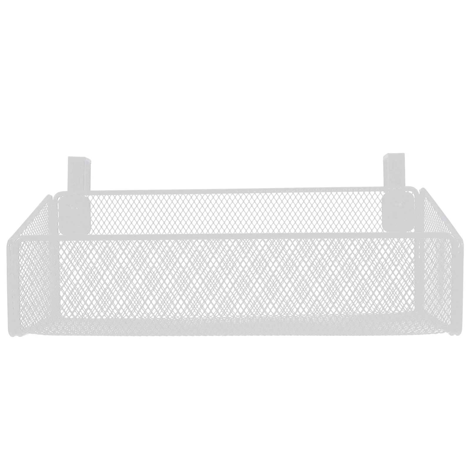 

Metal Mesh Basket Hanging Bedside Storage Sundries Remote Control Wall Holder Vegetable Tray Bags