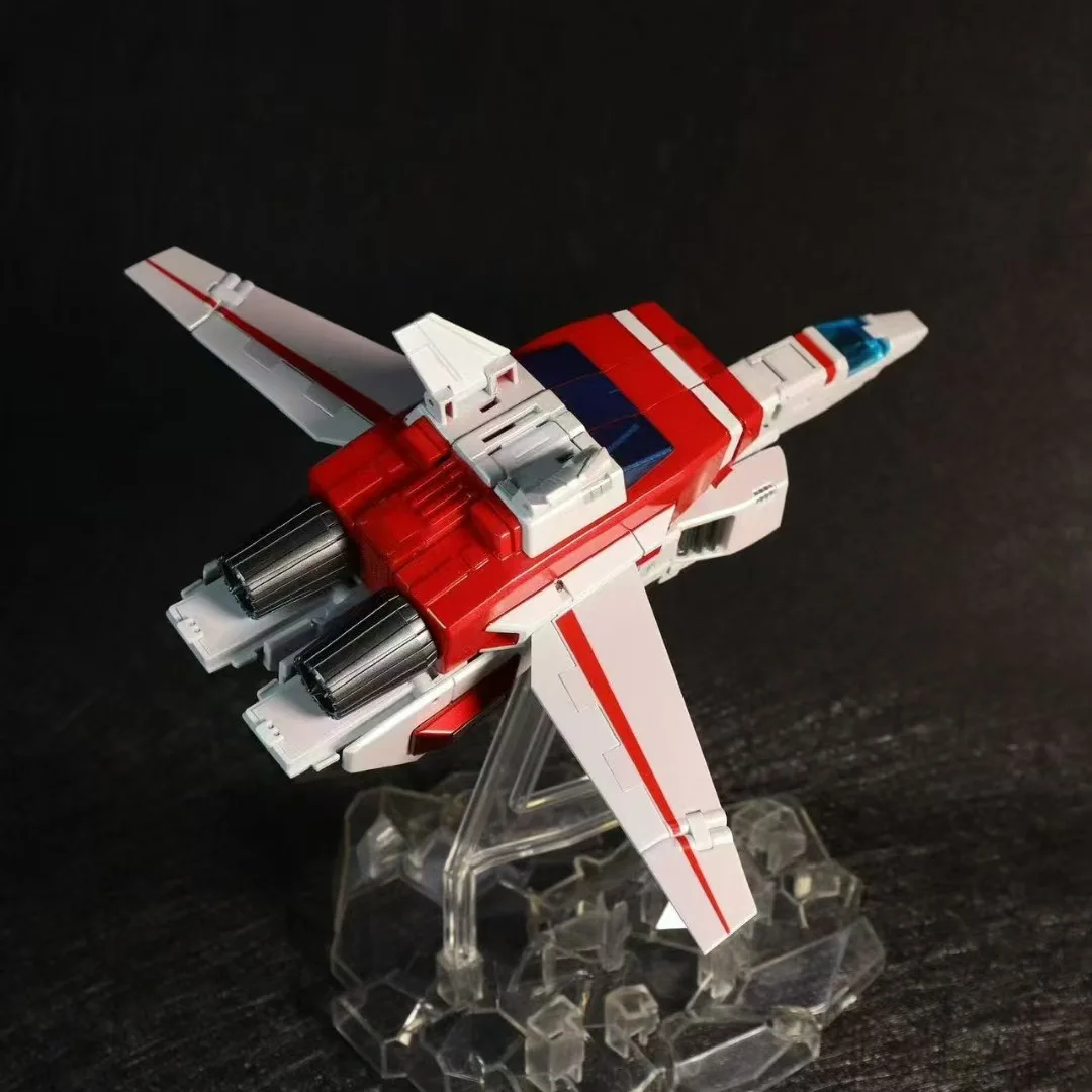 Фото Трансформирующиеся игрушки Skyfire MK-05: Коллекционная модель робота-машины для мальчиков, фигурки, подарки №5