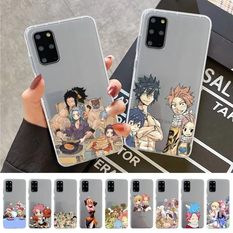 

Babaite Anime Fairy Tail Phone Case For Samsung A 10 20 30 50s 70 51 52 71 4g 12 31 21 31 S 20 21 plus Ultra