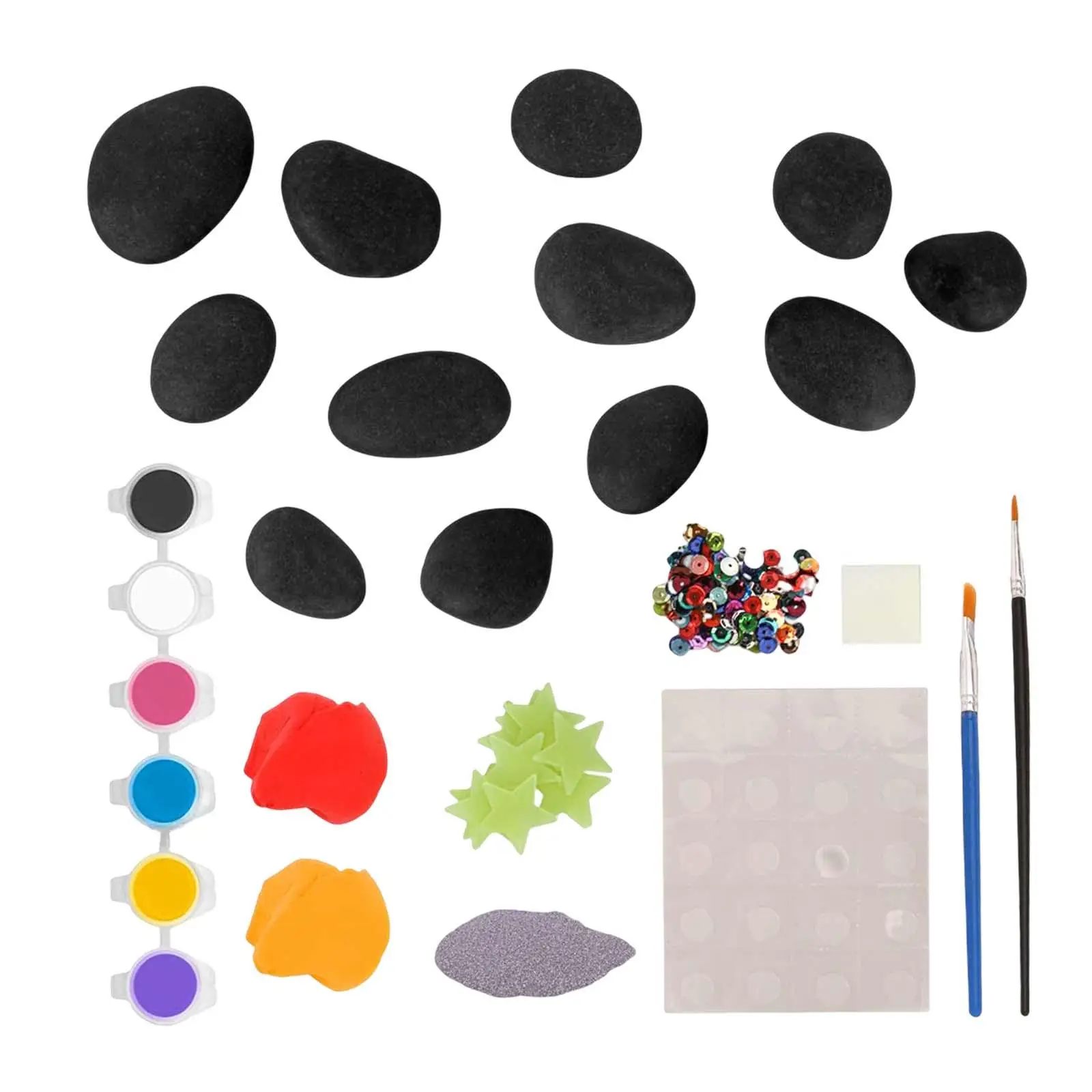 

Rock Painting Outdoor Activity Kit Painting Set for Activities Garden Children Ages 3, 4, 5 and up Girl