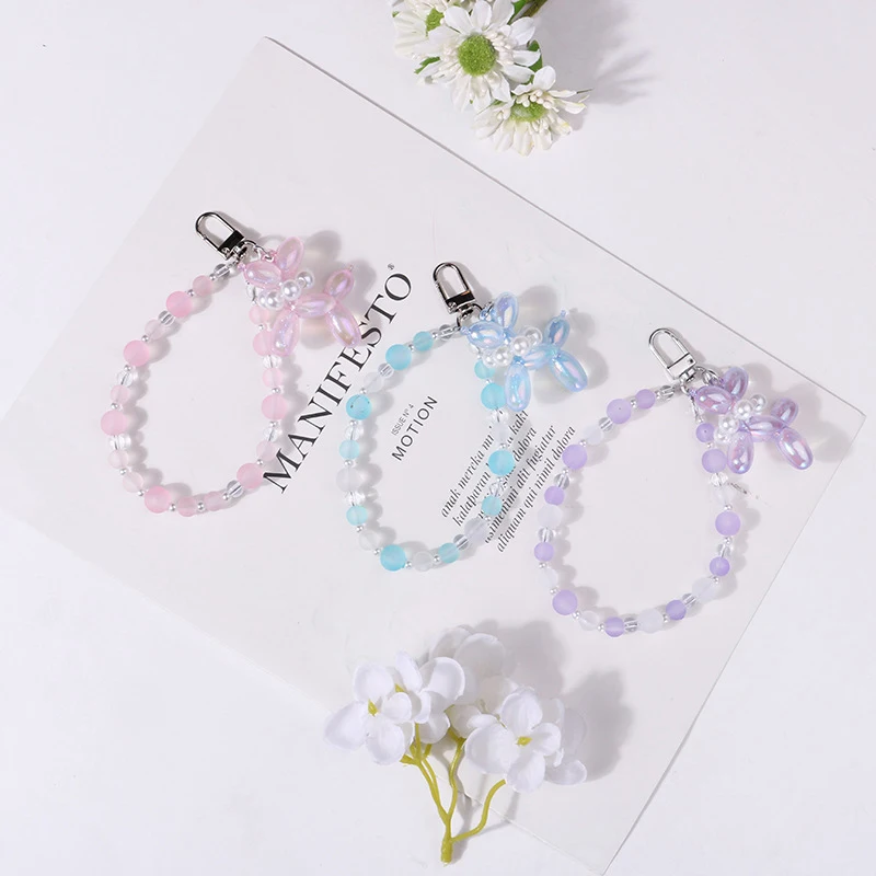 Милые милые яркие разноцветные пузырьки для женщин и девушек брелоки с бисером