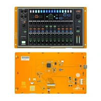 10 1 inch 1024x600 hmi tft lcd touch panel with controller board driver gui software uart port