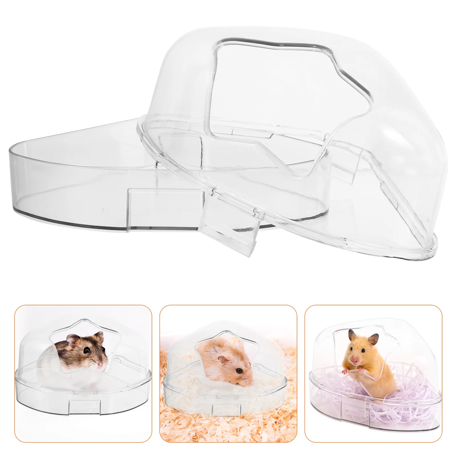 

Hamster Bath Sand Bathroom Toilet Pet Animal Cage House Bathtub Tub Container Accessories Room Bathing Free Dwarf Chinchilla Toy