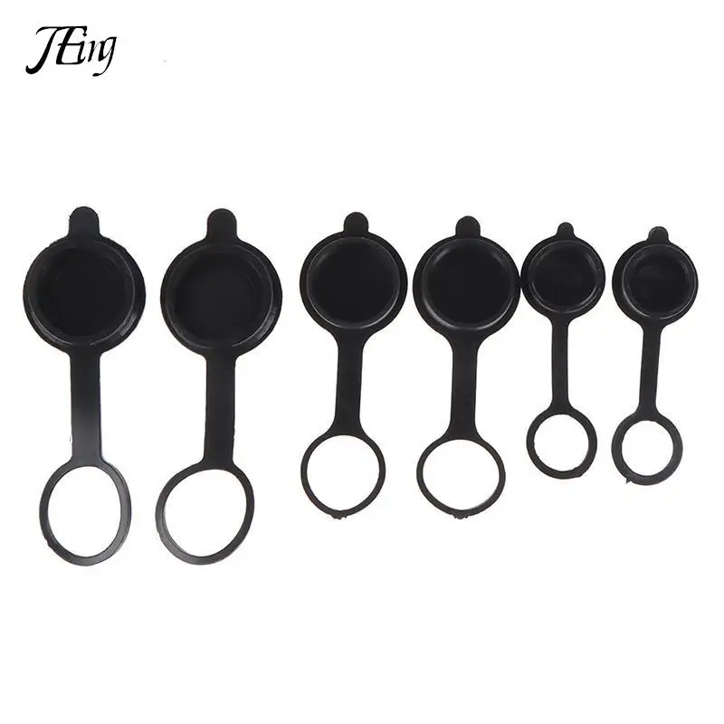 

10 шт. GX12 GX16 GX20 авиационная круглая заглушка, водонепроницаемая Пылезащитная крышка, сварочные кабельные разъемы, Резиновая Защитная крышка