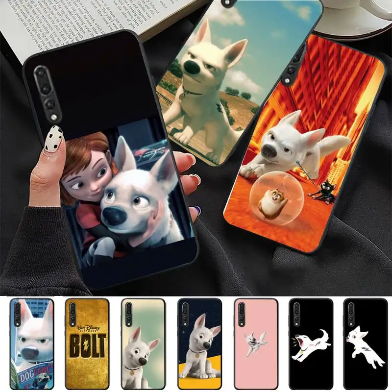 

Disney Bolt Phone Case for Huawei P30 40 20 10 8 9 lite pro plus Psmart2019