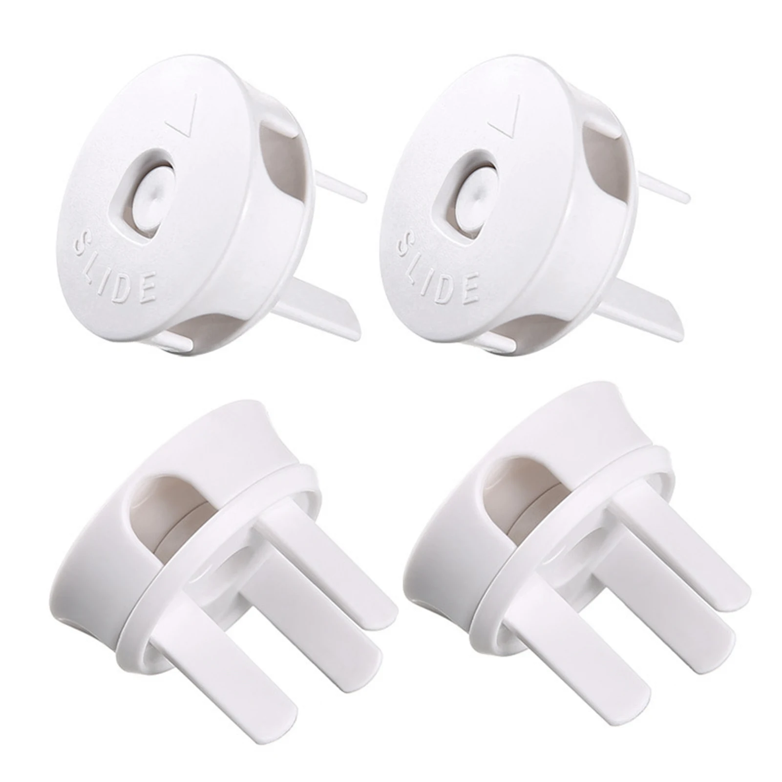 4PCS Baby Safety Child Electric Socket Outlet Plug Protection Security Safe Lock Cover Kids Sockets Cover Plugs