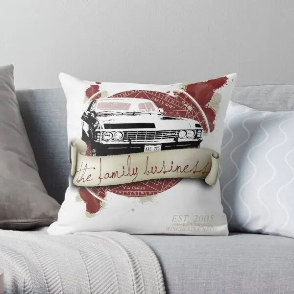 

Сверхъестественная наволочка для подушки Impala с принтом, удобная домашняя мягкая наволочка для подушки в стиле аниме, наволочка для свадебн...