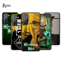 breaking bad soft black cover for samsung galaxy s22 s21 s20 fe ultra s10 s10e lite s9 plus phone case coque