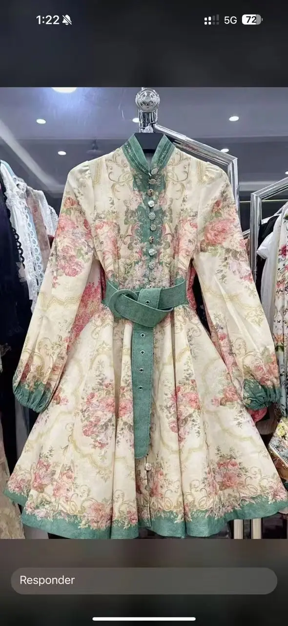 Популярное весеннее платье для девочек 2024