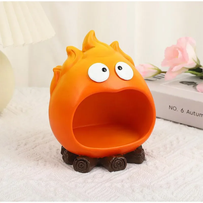 Прочный Calcifer Fire украшение для рабочего стола креативный домашний лоток гостиной