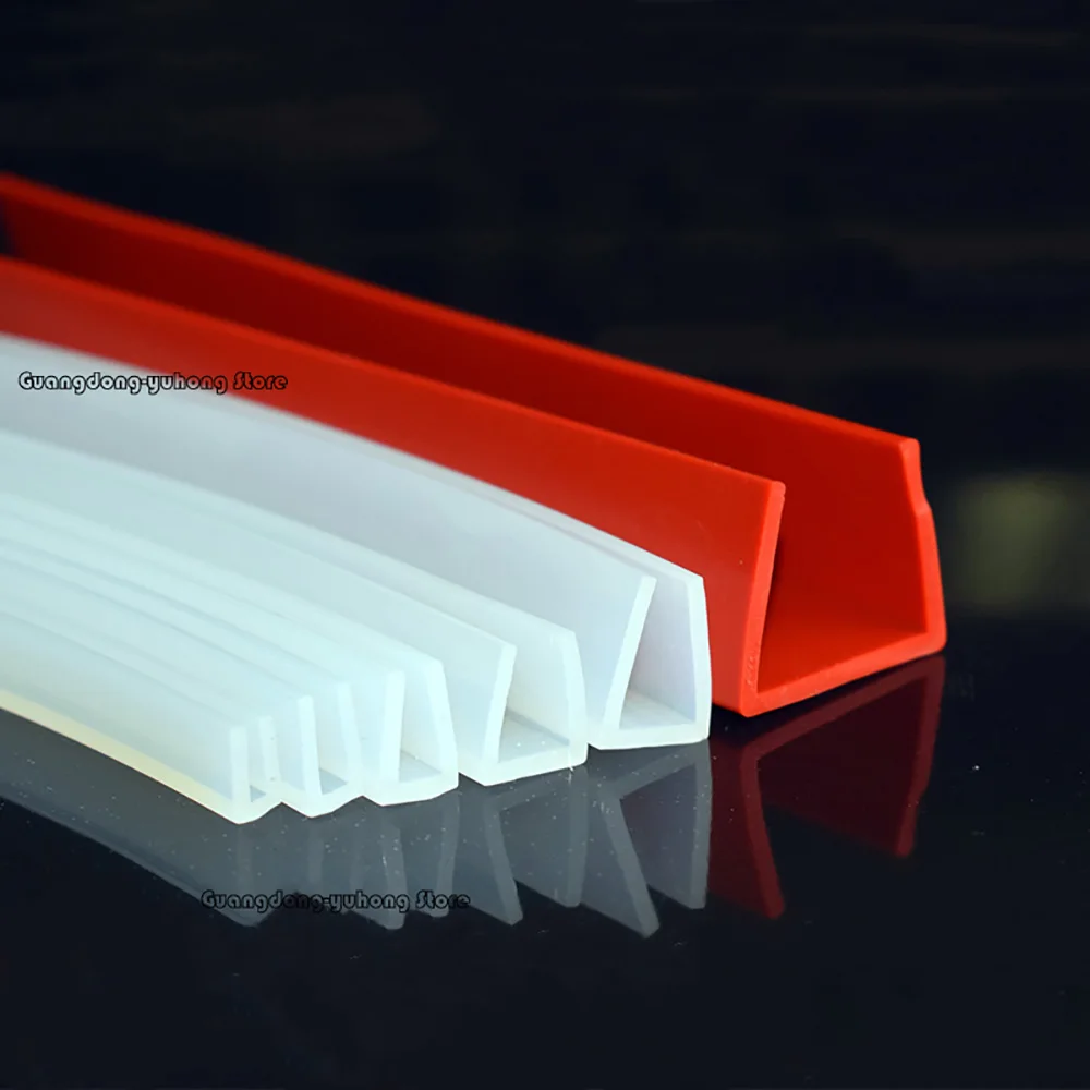 łkę zaciskową 0 5–75 мм U-образна самоклеящаяся уплотнительная лента силиконовая