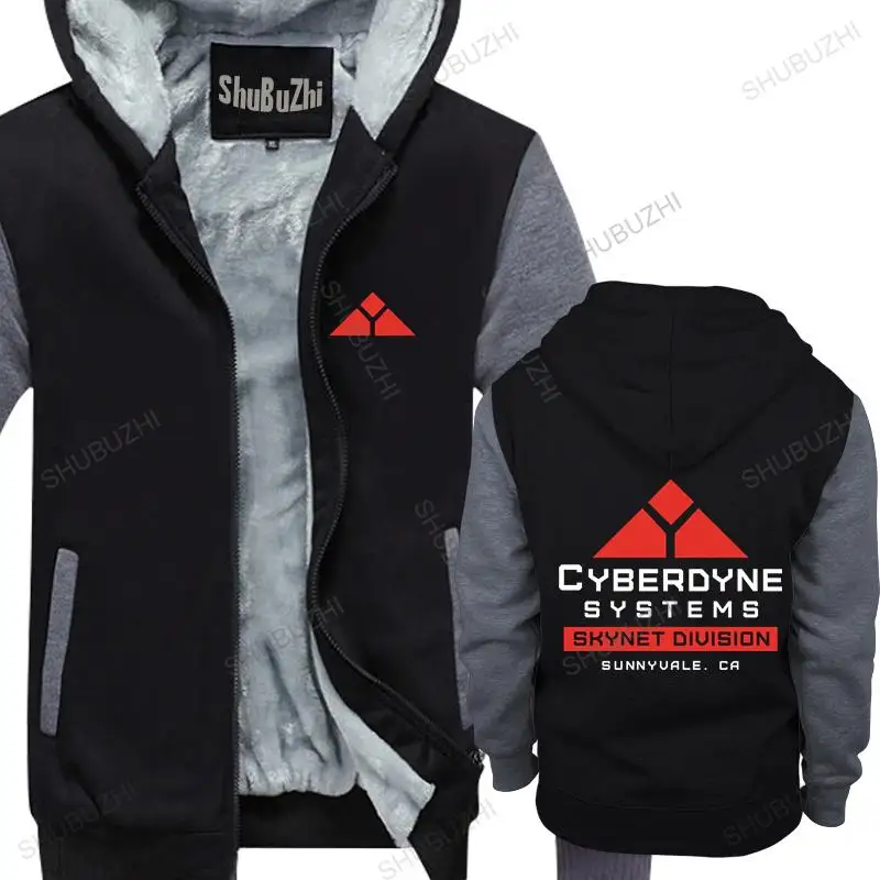 

new arrived men hoodies winter Terminator hoodie Cyberdyne Systems Skynet Control System cotton fleece jacket for man