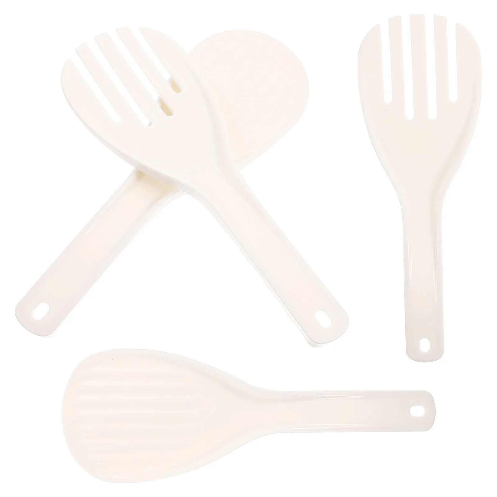 

Rice Paddle Spoon Salad Sushi Serving Reusable Scooper Palstic Scoop Serversmix Cooker Non Stick Tableware Tongs Household