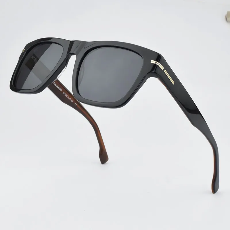 Квадратные поляризованные солнцезащитные очки TAG Hezekiah мужские для вождения