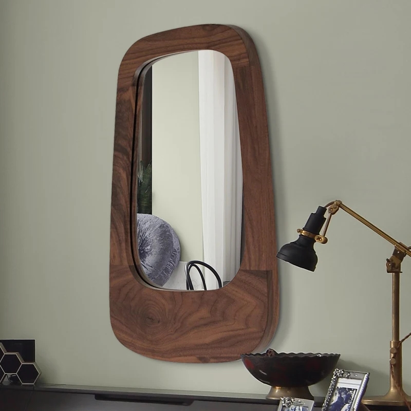 

Wall Vintage Decorative Mirror Aesthetic Shower Bedroom Decorative Mirror Makeup Espejo Pared Home Decor Living Room YY50DM