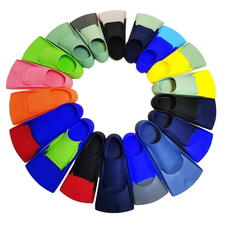 wanhe Snokeling Swimming Flippers Short Pins Indoor Outdoor Long