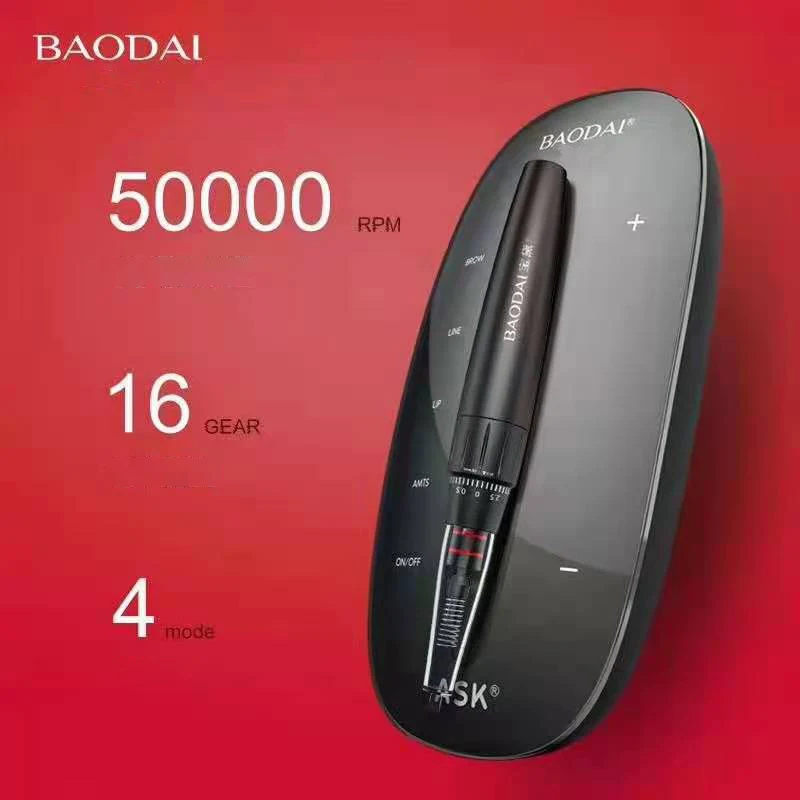 

Профессиональная цифровая тату-машинка Baodai 10 шт./коробка, набор для перманентного макияжа бровей, губ, ручки, машинка для вышивки бровей