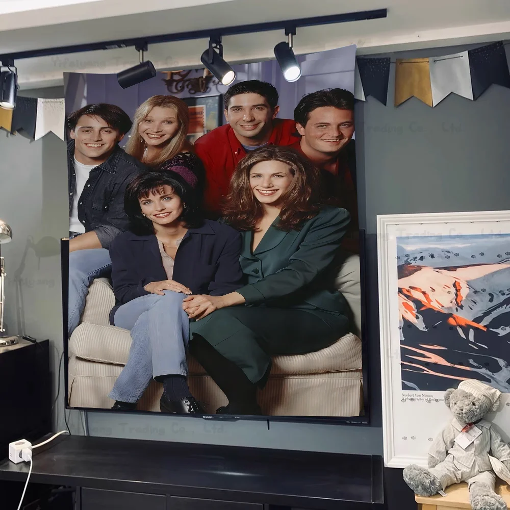 Классический сериал Друзья с принтом большой настенный гобелен дешевый в стиле