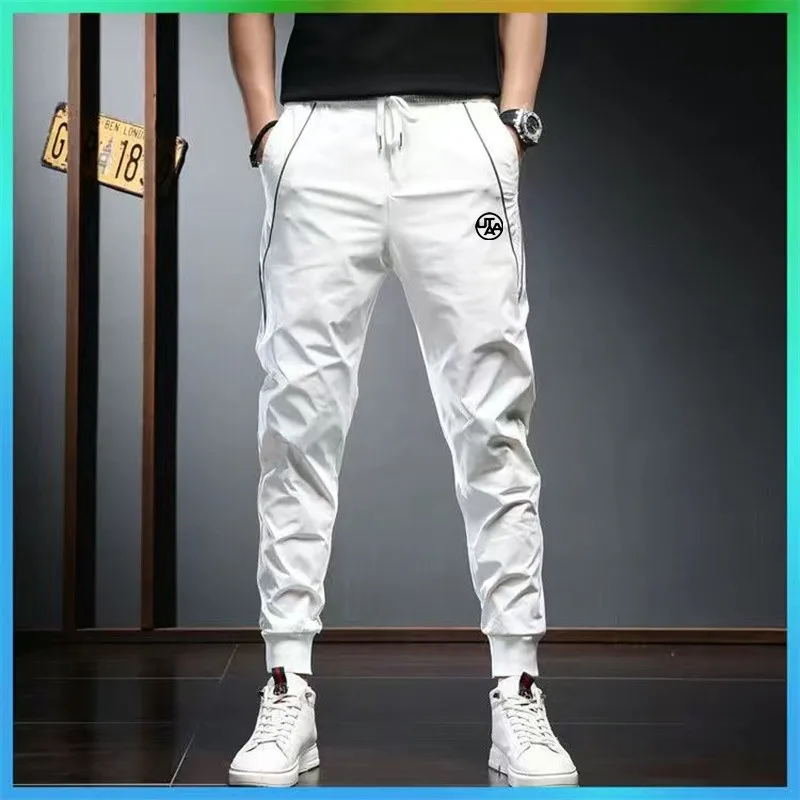 

Spring Summer Men Golf Pants casual leggings Sports Quick Dry Golf Trousers Golf Wear men Thin ice silk elasticity Golf Clothing