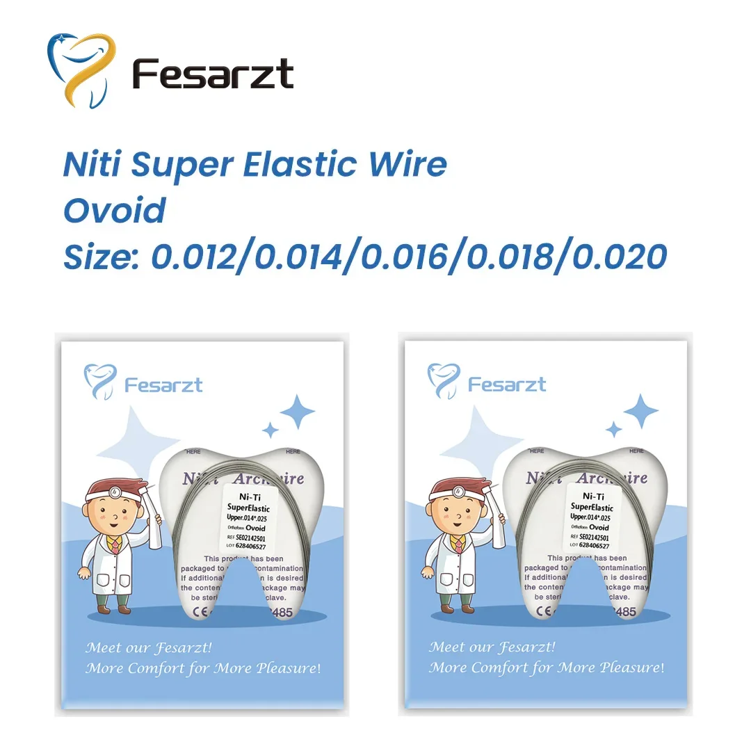 10 шт./упаковка Стоматологические Ортодонтические архпровода