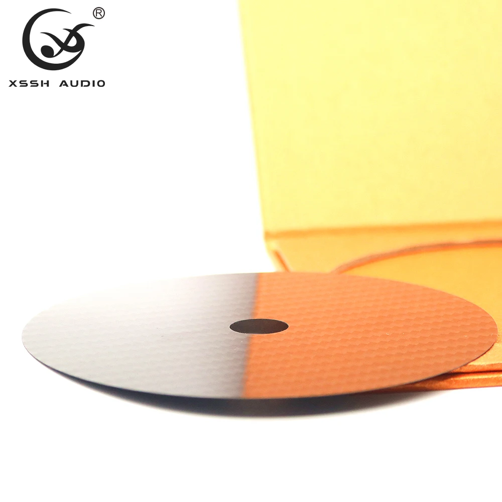 Ультратонкая подушка для CD-дисков, HIFI коврик из углеродного волокна с регулировкой тона, поглощением электромагнитных волн, CFRP, CD, DVD, аксесс... (art.: 3920bb9728faf) - 3920bb9728faf