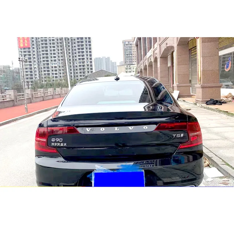 Белый спойлер для задних плавника VOLVO S90 2017-2020 Аксессуары заднего крыла из