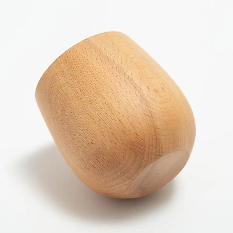 

Wooden Cup Tea Cup Japanese Wine Cup Solid Wood Water Cup Hotel Restaurant B&B Lettering LOGO