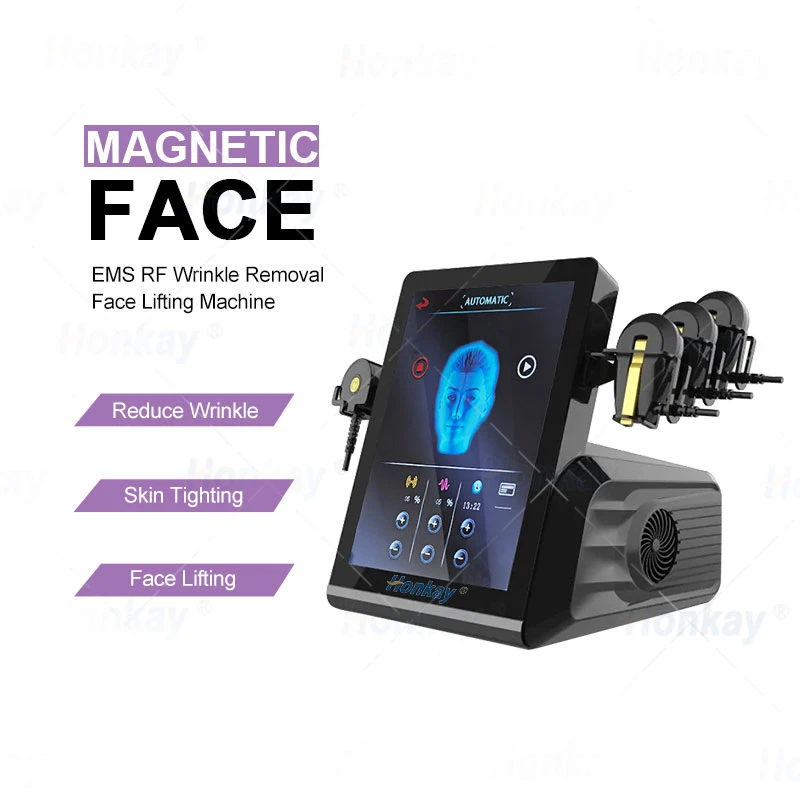 EMRF Лифтинг для лица Подтяжка кожи EMS RF Средство увеличения мышц Скульптура Pe FACE