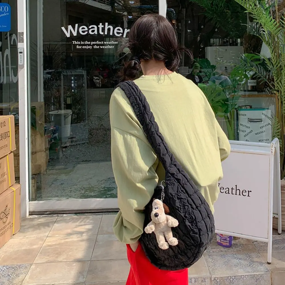 

Новая повседневная сумка-тоут из пузырчатой пленки, сумка-облако, сумка через плечо большой емкости