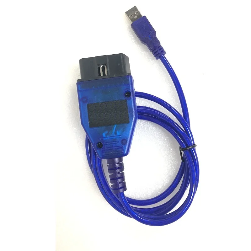 VAG KKL 409 автомобильный диагностический Интерфейс VAG-COM CH340 чип VagCom OBD2 зарядных порта