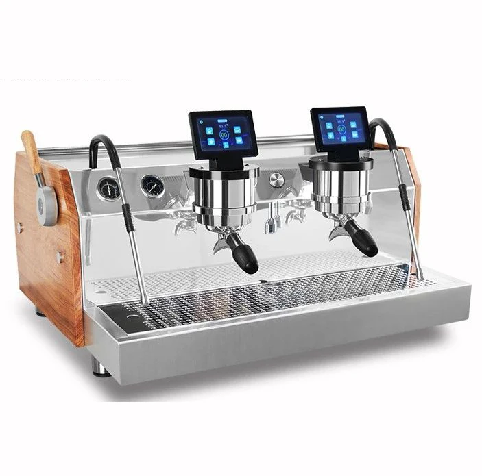 

EM-30 Three Boiler Four-stage PID control Touch Screen Modern Espresso Electric Coffee Maker Commercial Roaster Coffee Machine