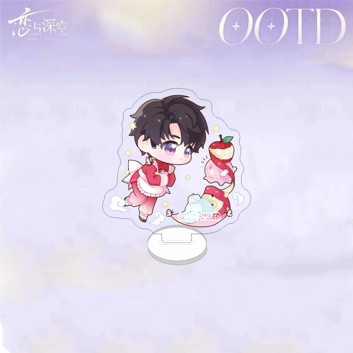 Акриловая подставка с аниме Love and Deepspace сильус рафайель Q версии мини-доска форма