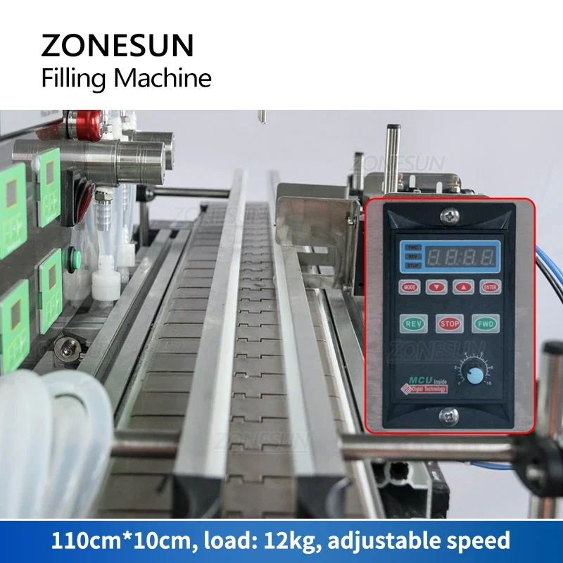ZONESUN 4-насадки для дайвинга магнитный насос настольная автоматическая машина