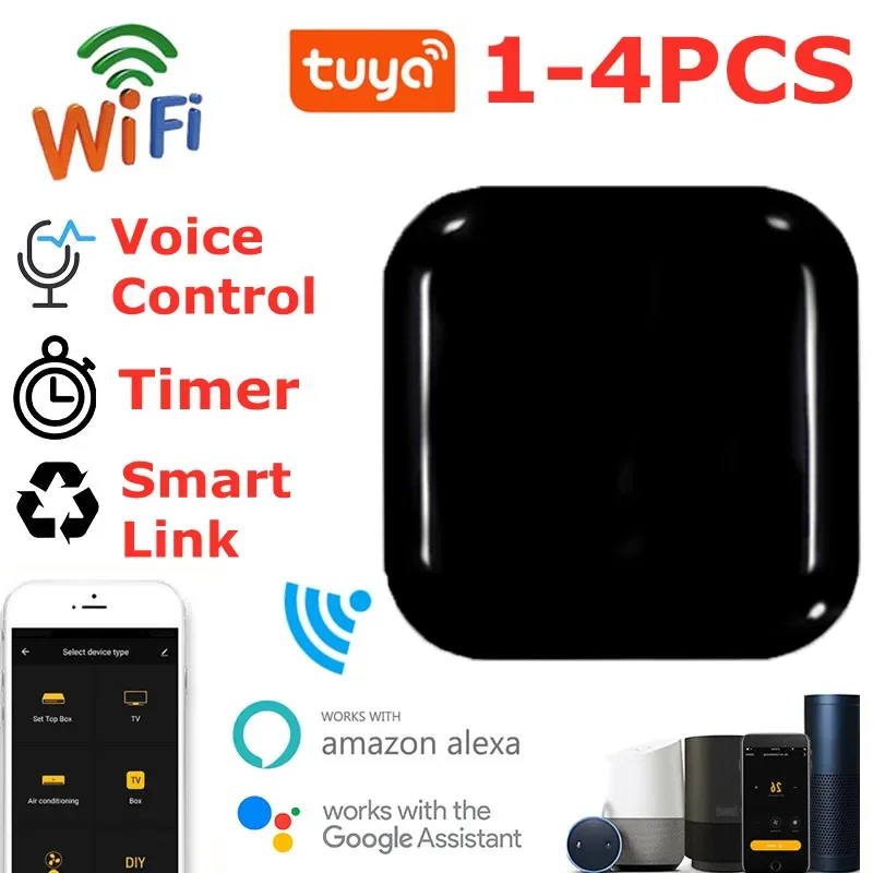 

IR Remote Control Wifi Universal Infrared Tuya Smart Home Control for TV DVD AUD AC Air Conditioner Works with Alexa Google Home