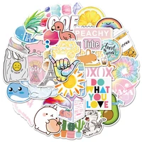 103050pcs vsco color waterproof stickers suitcase notebook scooter water cup decorative stickers wholesale